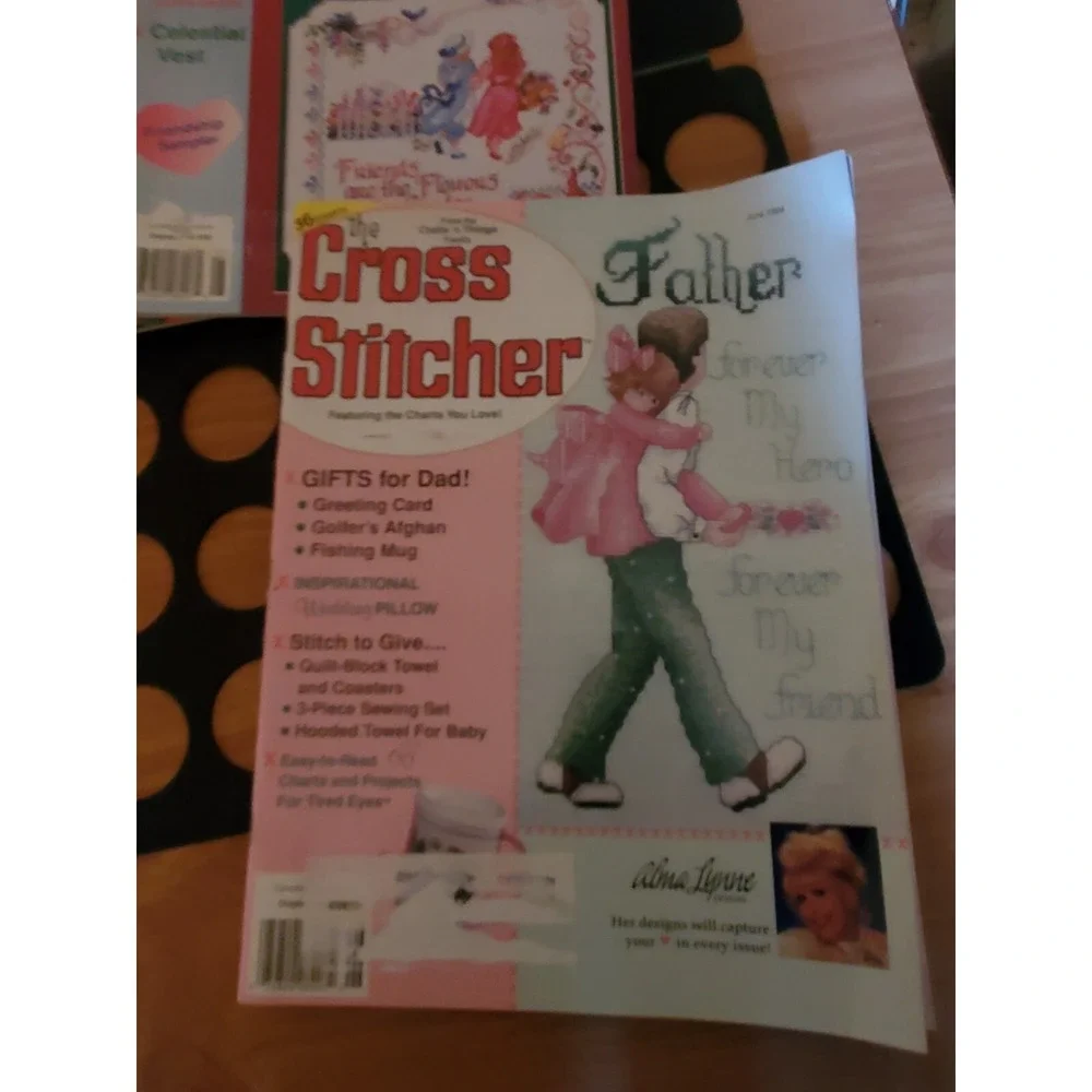 Lot 6 The Cross Stitcher Magazines 1994 Cross Stitch Charts Magazines Christmas